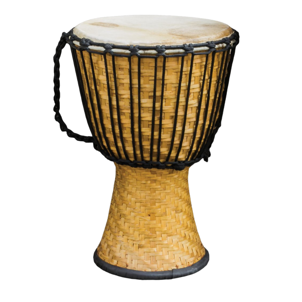 Djembe Bali EXTRA lehké - Bambus 40cm - průměr 25cm