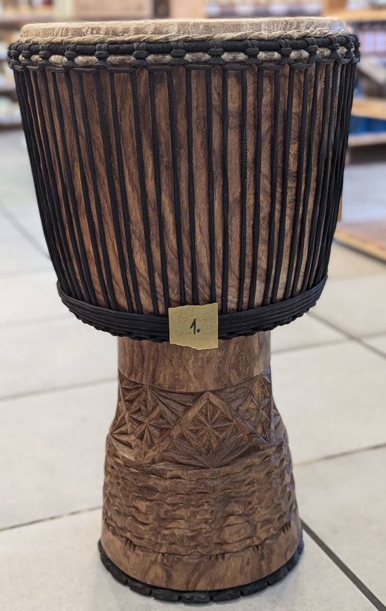 Djembe Top Guinea Rosewood (Guéni) 64,5 cm průměr 34cm