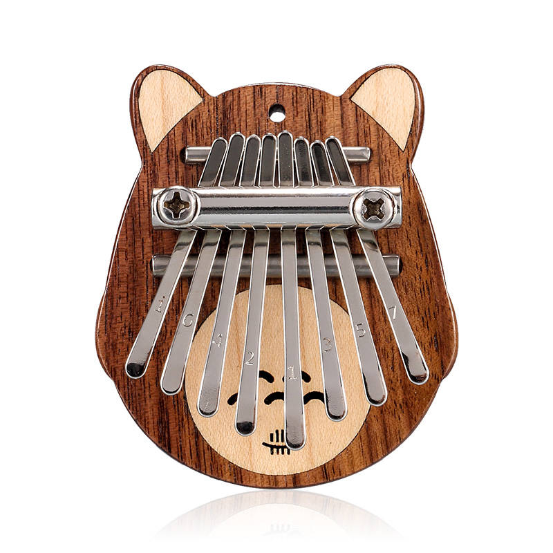 Hluru Mini Kalimba 7- kláves C-dur (major) ořech