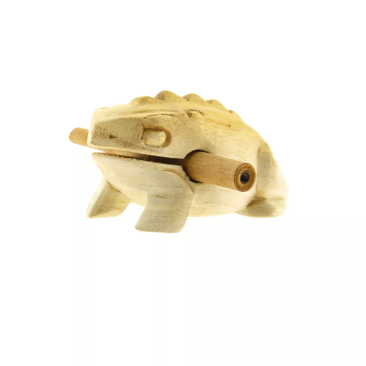 Dřevěná žába - Guiro Sound Frog 6 cm