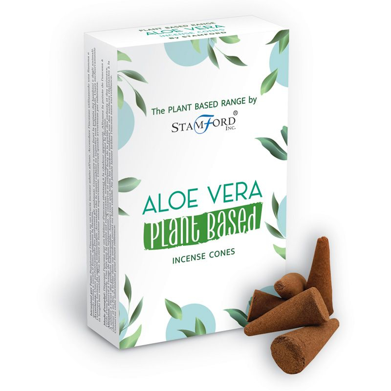 Rostlinné vonné kužely - Aloe Vera