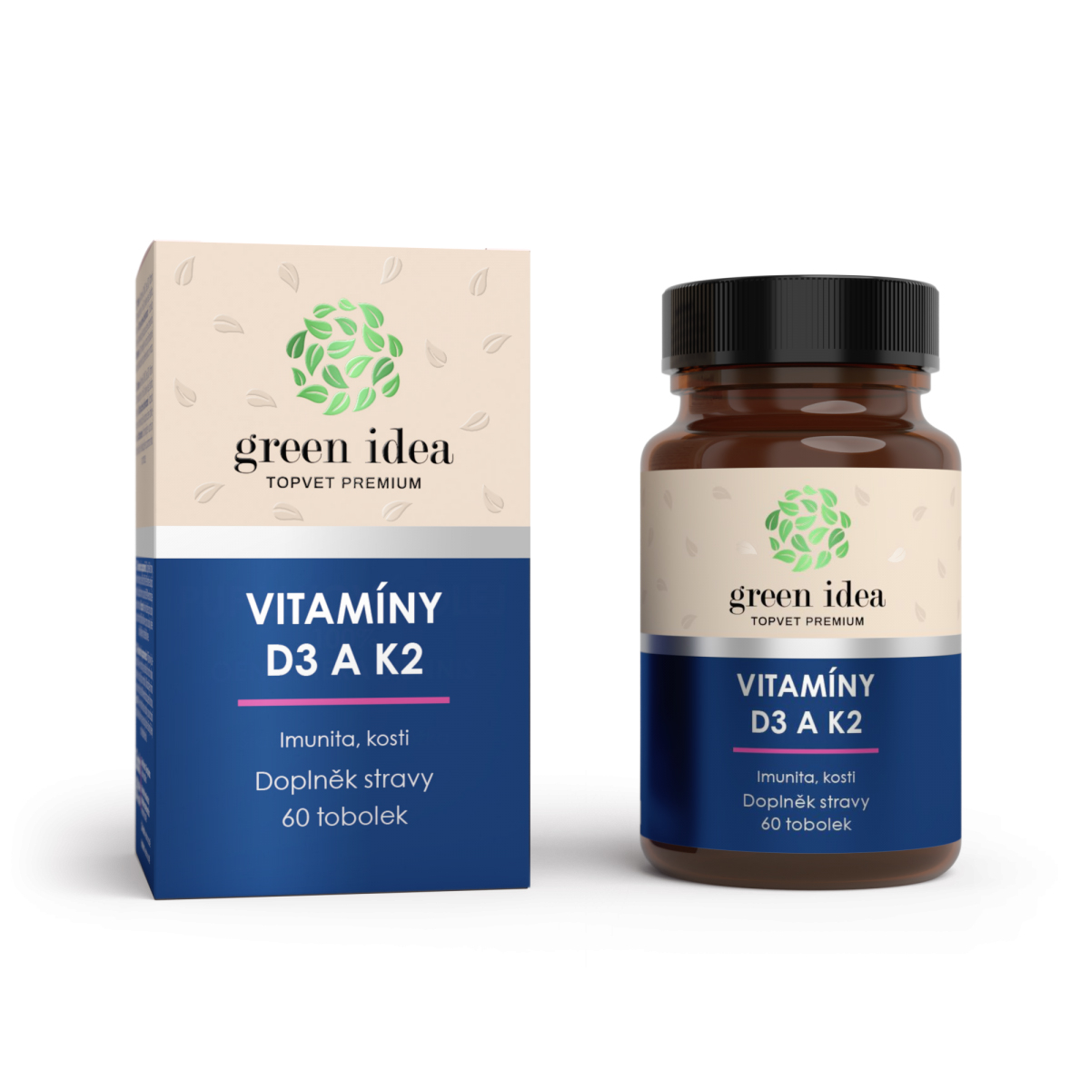 Vitaminy D3 a K2